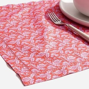 J. Crew Liberty London limited edition set of 4 placemats in Toutouayette print